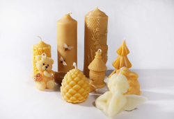 Bienenwachskerze